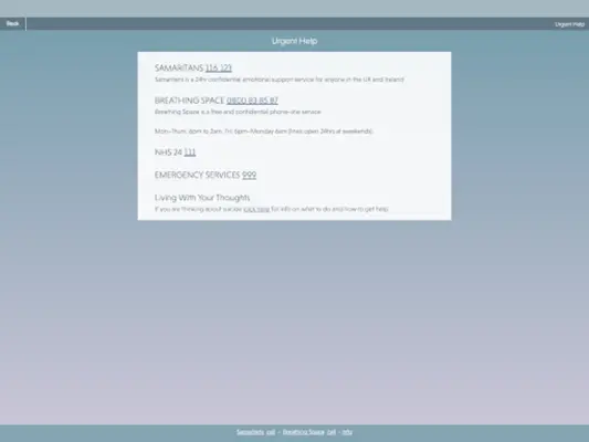 Prevent Suicide - NE Scotland android App screenshot 5